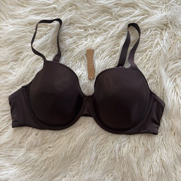 Skims Weightless Demi Bra Espresso Size 44C - Picture 2 of 8
